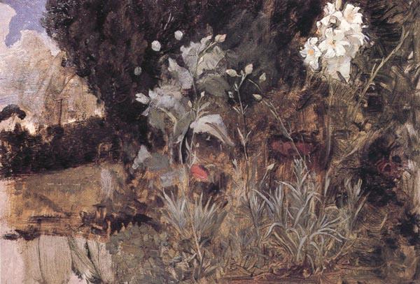 John William Waterhouse The Enchanted Garden